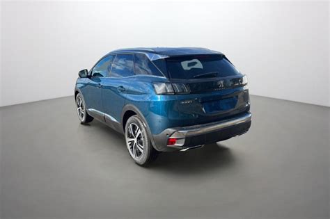 Peugeot 3008 Bluehdi 130ch S S Eat8 Gt Bleu Célèbes Toit Noir Perla