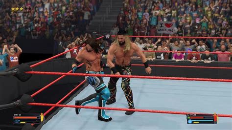 Wwe 2k23 Seth Rollins Vs Aj Styles Wwe Heavyweight Championship Match Youtube