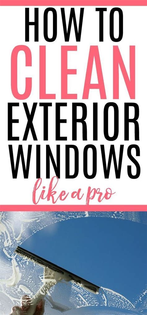 How To Clean Your Window Like A Pro Window Cleaning Tips Window