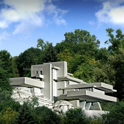Falling Water, Fallingwater, Guggenheim Museum, The Robie House, The ...