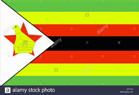 Being the most visible yellow comes in a variety of colors—from sunshine yellow to golden yellow—and works well with in a rgb color space (made from three colored lights for red, green, and blue), hex #ffff00 is made. Flag Republic Of Zimbabwe Southern Africa ZWE Red Yellow Green Black Stock Photo - Alamy