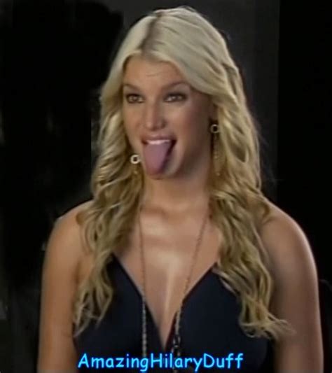 Jessica Simpson Tongue Superficial Gallery