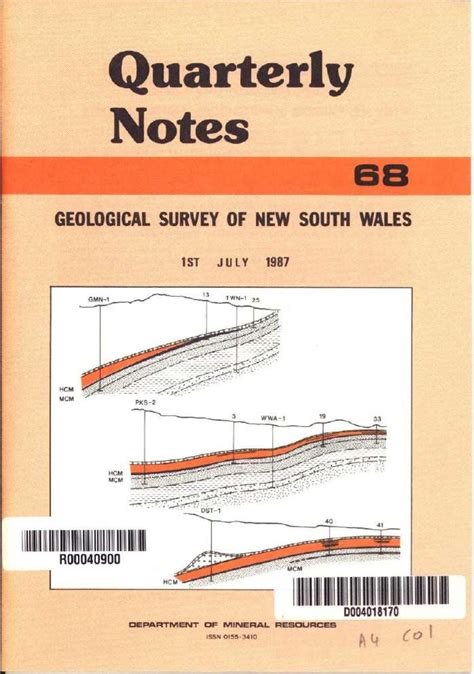 Digs Geological Survey Of Nsw Search