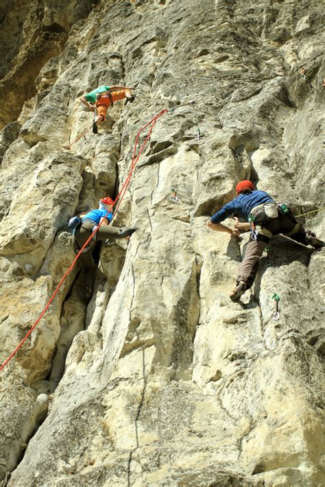Rock Climbing On The Simbruini Mountains