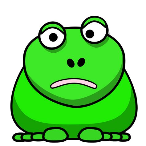 Green Frog Cartoon
