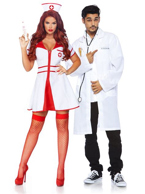 Hospital Nurse Costume Sexy Halloween Costumes Leg Avenue