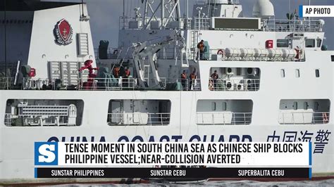 Tense Face Off Ph Confronts China Over Sea Claims Video Dailymotion