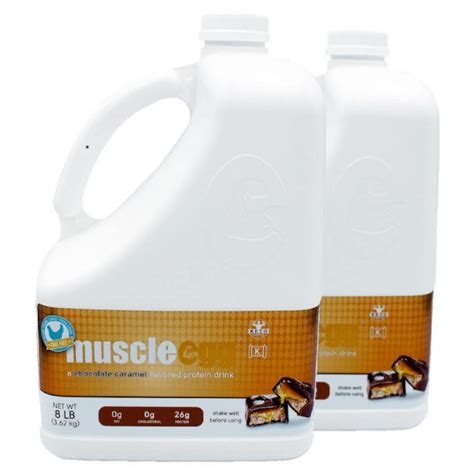 2 Gallons Chocolate Caramel Muscleegg Egg Whites