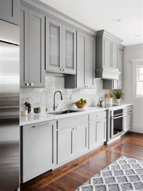 Kitchen Design With Gray Cabinets