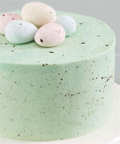Speckled Easter Egg Cake Gorgeous And Easy To Make Cakes 🍰