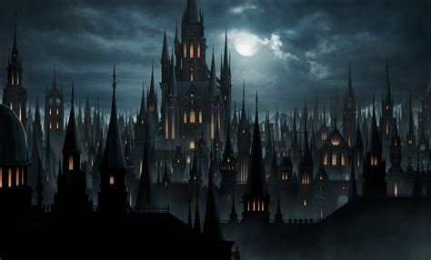 Gothic Castle By Higu0217 On Deviantart