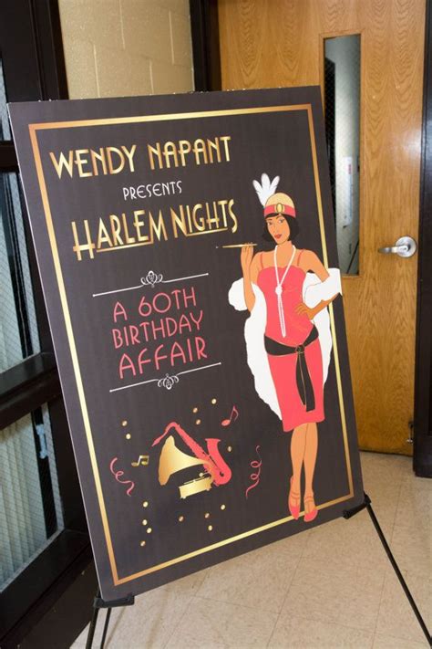 African american sports became popular during the harlem renaissance. Harlem Nights Welcome Sign 24 x 36 DIGITAL by ...