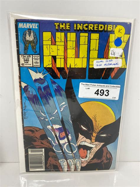 The Incredible Hulk 340 Comic Iconic Cover By Todd Mcfarlane