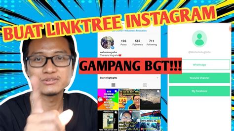 Alhamdulillah ada yang wasap untuk order! CARA BUAT LINK/LINKTREE DI INSTAGRAM!! COCOK BUAT YG ...