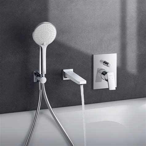 duravit universal 120mm chrome shower handset with 3 spray patterns uv0650017010