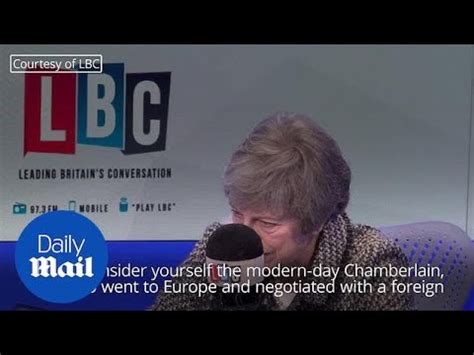 Theresa May Is Savaged By Caller Over Brexit Deal Youtube
