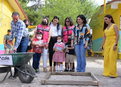 Apoyan En Acuña Con Obras De Infraestructura Al Jardín De Niños Lázaro