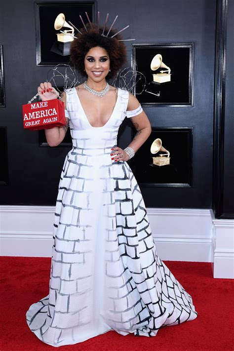 Grammys 2019 Joy Villa Wears Wall Gown