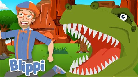 Blippi Dinosaur Song Kids Songs And Nursery Rhymes Educational