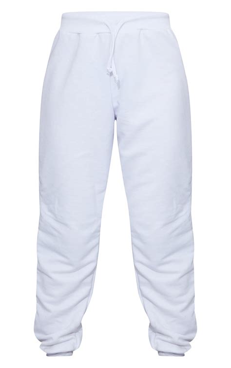 White Ultimate Jogger Trousers Prettylittlething