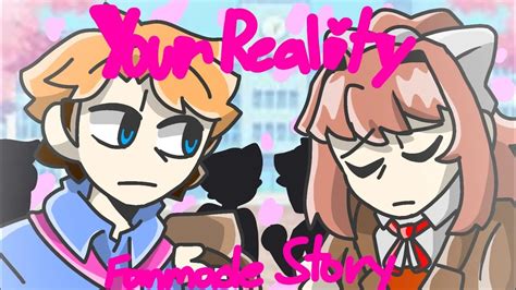 Your Reality Fnf Animation Reunited Monika And Senpai Youtube