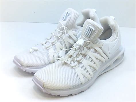 Nike Womens Nike Shox Gravity Low Top Lace Up Fashion Sneakers White