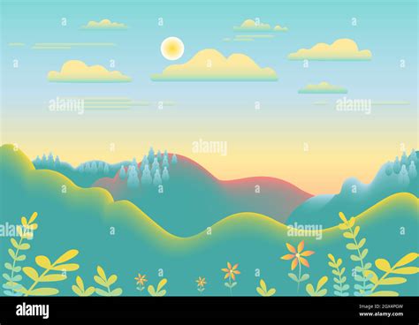 Cloud Field Stock Vector Images Alamy