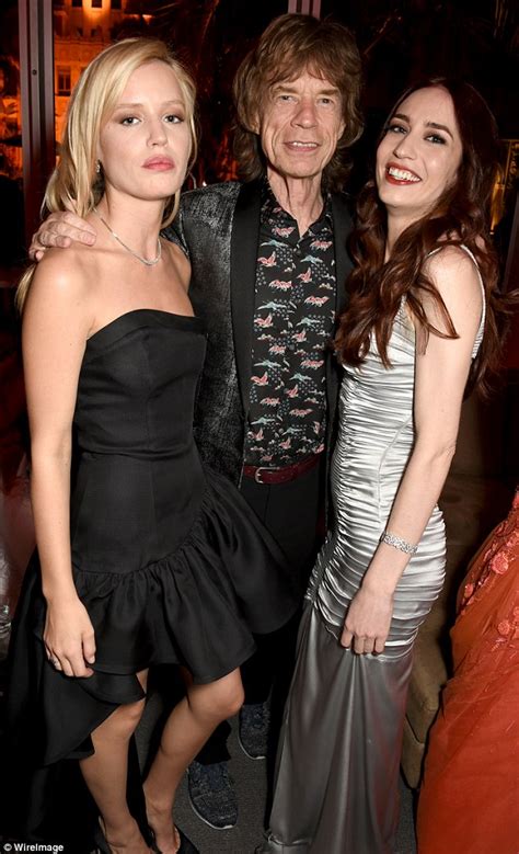 Sir Mick Jagger Attends Vanity Fair Oscars Party Daily Mail Online