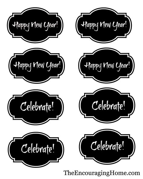 New Years Eve Fun Free Printables The Encouraging Home