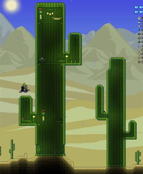 Made 2 Big Cactus Things For My Cactus Person To Live Inim Starting