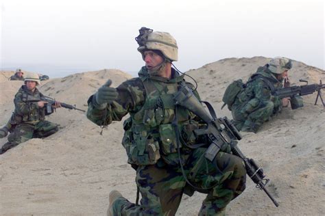 A Squad Leader With The 15th Marine Expeditionary Unit Special