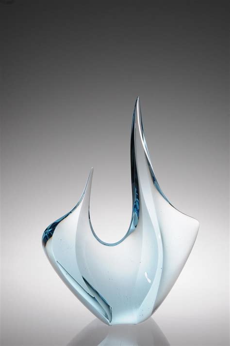 Ice Fire Glass Sculpture By Peter Bremers At Schantz Galleries