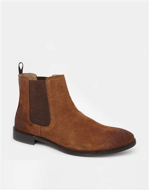 Also set sale alerts and shop exclusive offers only on shopstyle. Asos Chelsea Boots In Tan Suede in Brown for Men (Tan) | Lyst