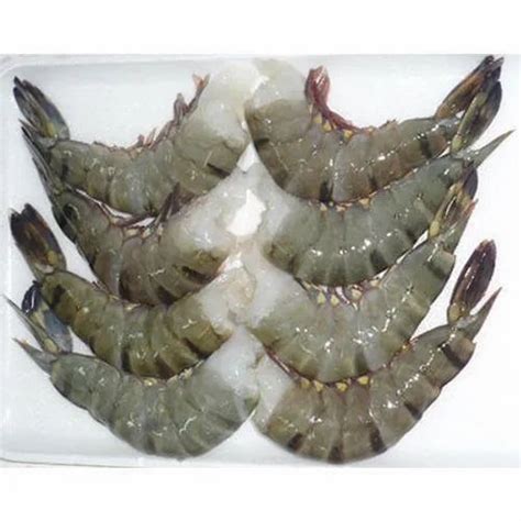 Frozen Black Tiger Shrimp Vannamei Hoso Hlso Pto Cpto Pd Butterfly At