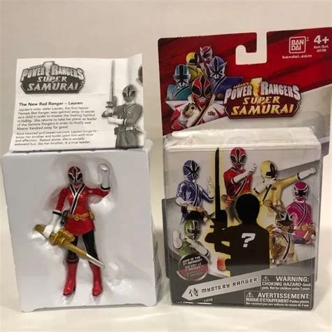 POWER RANGERS SUPER Samurai Mystery Ranger Red Samurai Ranger Lauren