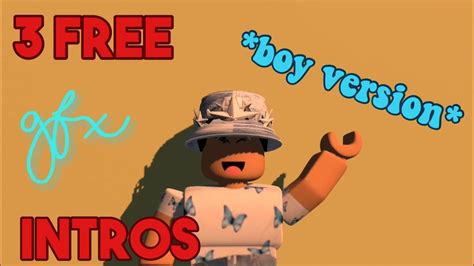 Roblox face codes for boys and girls! 3 FREE ROBLOX GFX INTROS (BOY VERSION) (MUST GIVE CREDIT ...