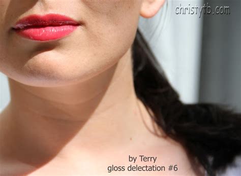 Christytb Три оттенка блесков By Terry Gloss Delectation 5 Raspberry