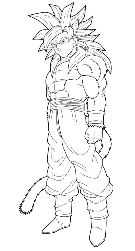 1000 Goku Ssj 4 Para Colorir Goku Ssj 4 Para Colorir Imagens Images