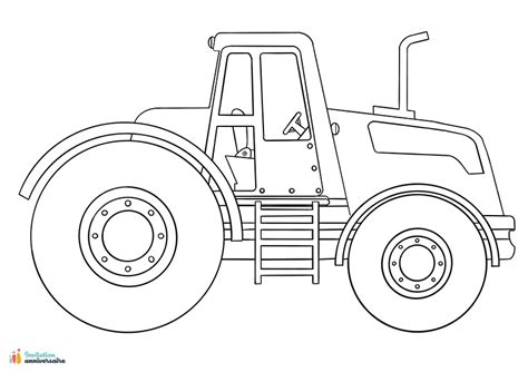 Fil Diamant Cha Ne Coloriage Tracteur A Imprimer Cantine Glacial Festival