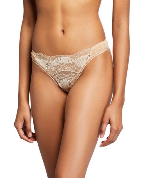 La Perla Lapis Lace G String Neiman Marcus