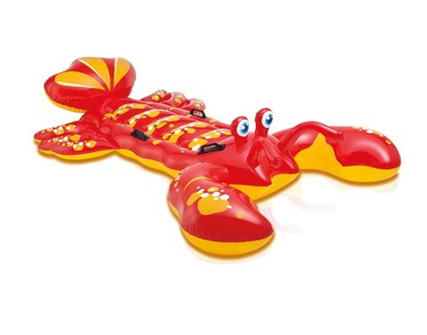 Lobster Giant Inflatable Float Swimming Pool Ride On Raft Floats