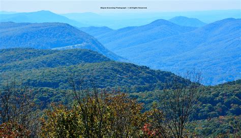 The High Knob Landform Autumn Color 2014 High Knob Massif