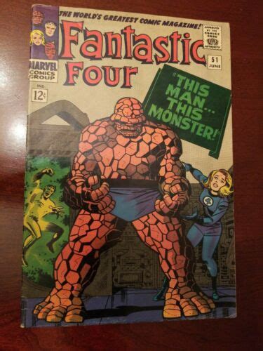 Fantastic Four 51 Jun 1966 Marvel Vf Auction