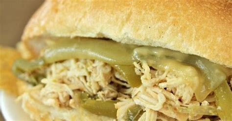 Slow Cooker Chicken Philly Cheesesteak Sandwich Recipe The Best Recipes