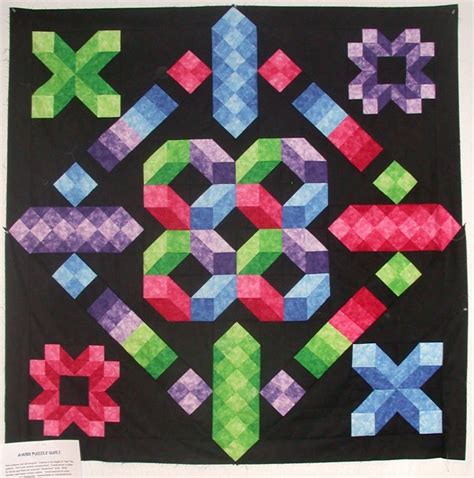 Amish Puzzle Quilt Puzzle Quilt Amish Quilt Patterns Quilts