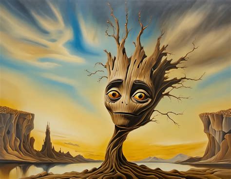 In the style of Salvador Dali criado com SeaArt AI