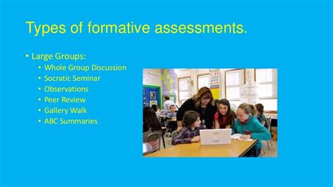 Using Formative Assessment In The Classroom