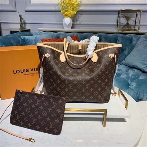 Louis Vuitton Neverfull Mm Bag 32cm Monogram Canvas Springsummer 2019