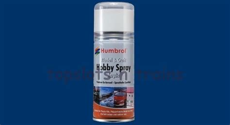 Humbrol 15 Midnight Blue Spray Paint Gloss Ad6015 Topslots N Trains