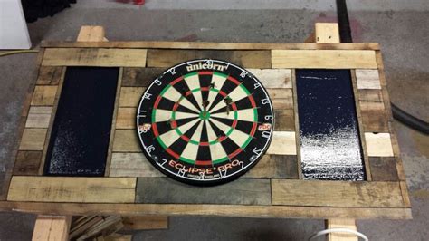 5x8 sheet of 1inch thick insulation and some felt makes a great dartboard back. Recycled pallet wood for dartboard backer | House ideas | Pinterest | Pallet wood, Pallets and Woods